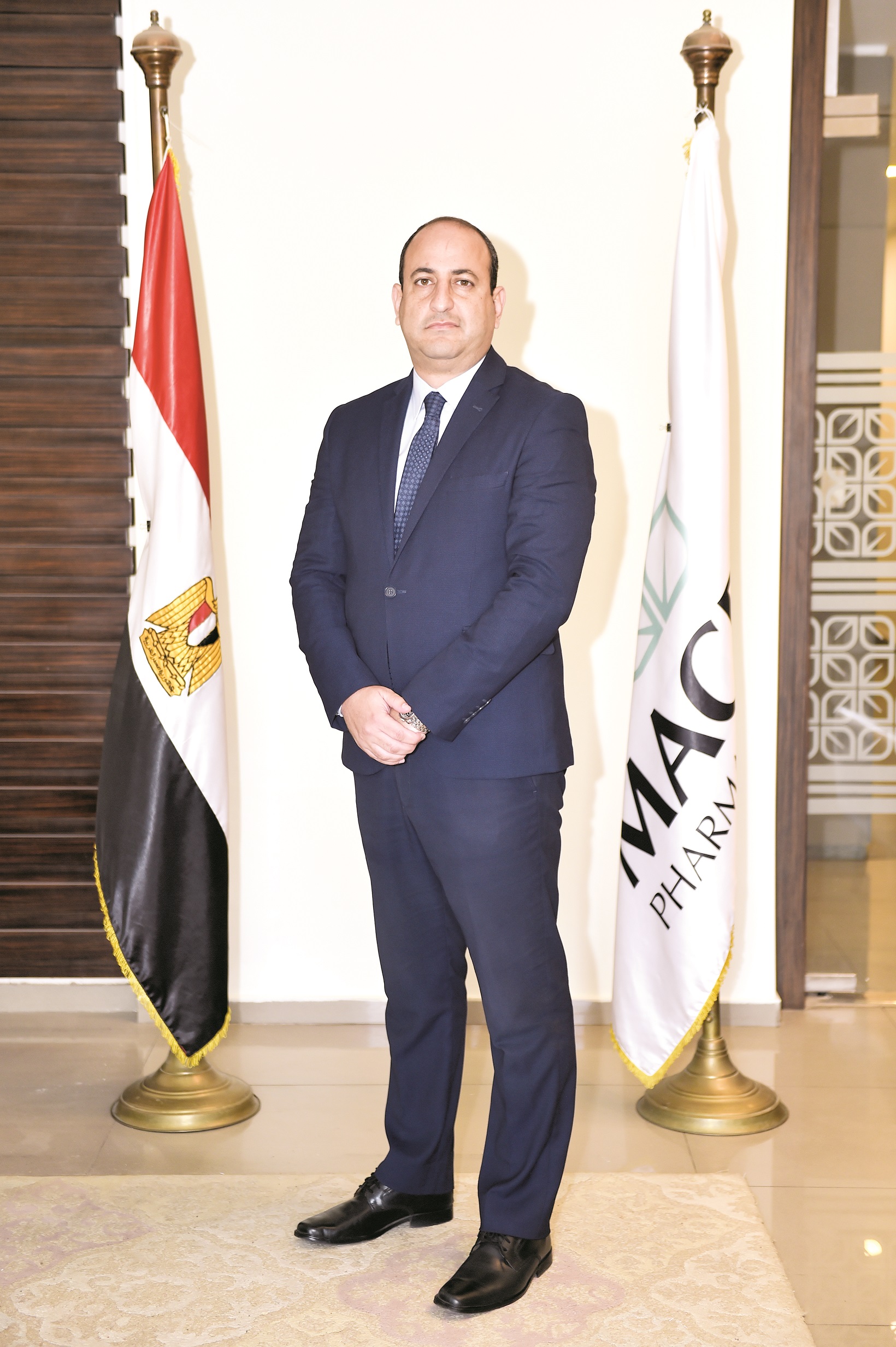 خالد كامل المدير العام لشركة «ماكرو جروب»