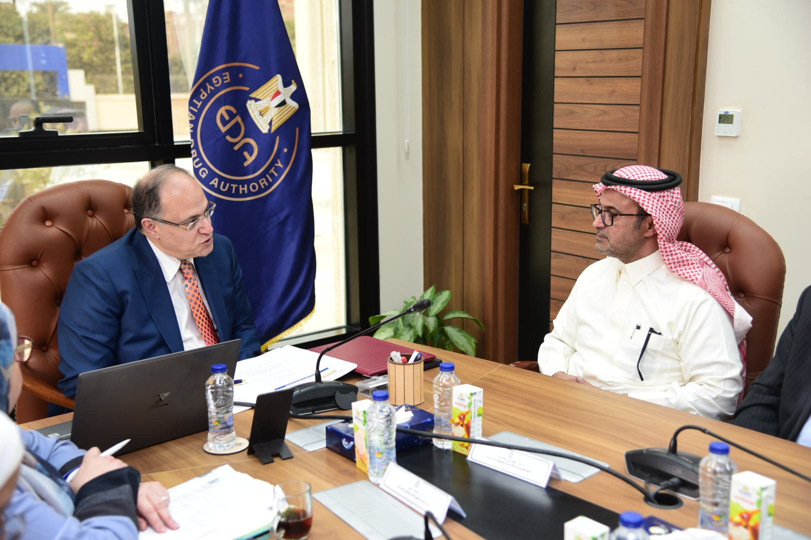 رئيس هيئة الدواء المصرية يناقش مع ممثلي شركة سبيماكو السعودية سبل تعزيز التعاون المشترك