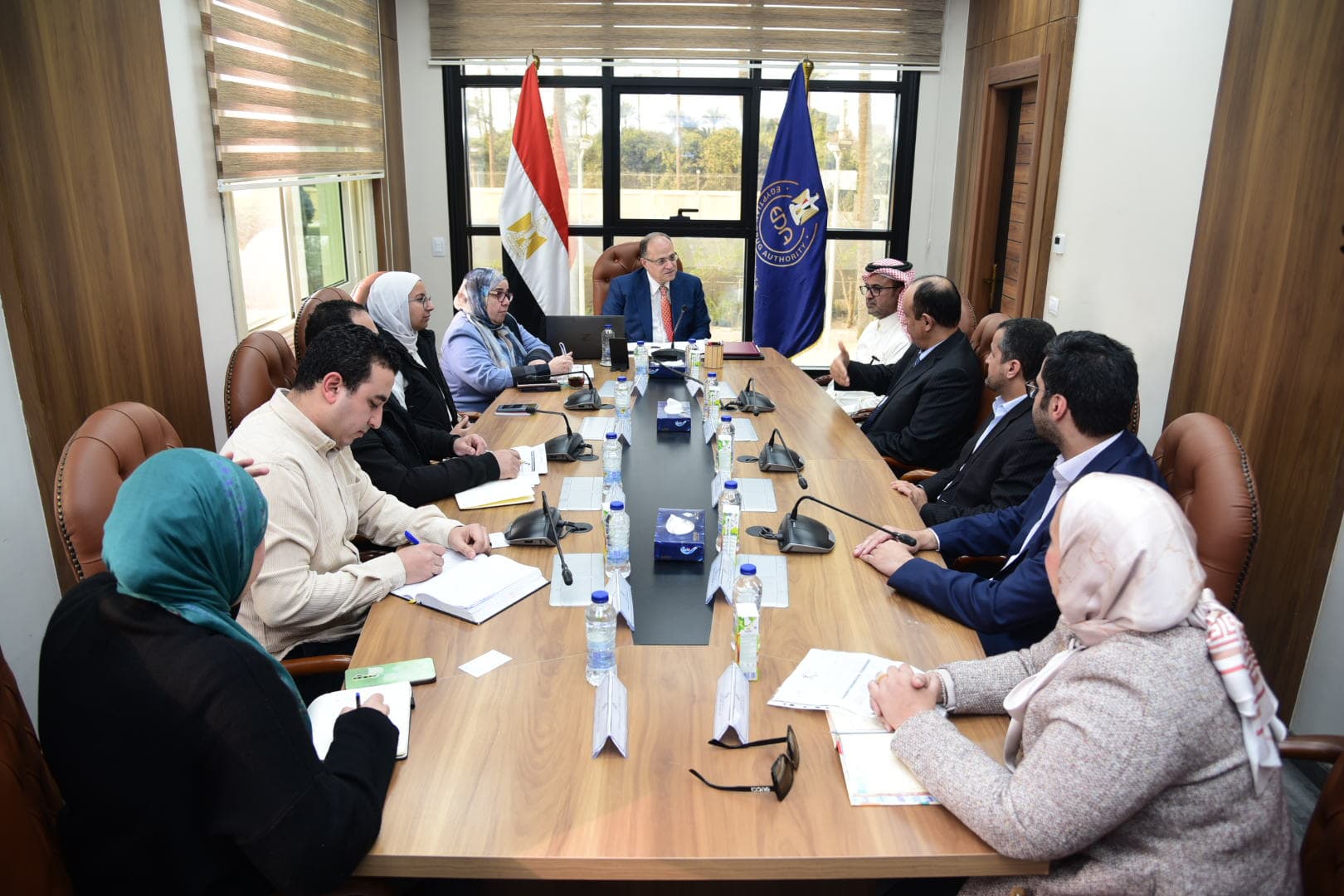 رئيس هيئة الدواء المصرية يناقش مع ممثلي شركة سبيماكو السعودية سبل تعزيز التعاون المشترك