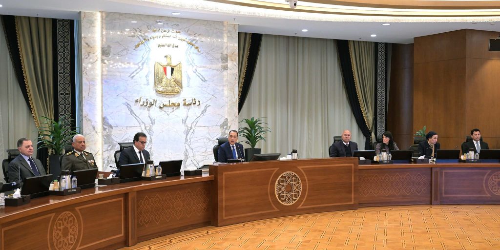 نائب رئيس الوزراء يستعرض موقف جهود تقديم الدعم الصحي للأشقاء الفلسطينيين جانب من الاجتماع