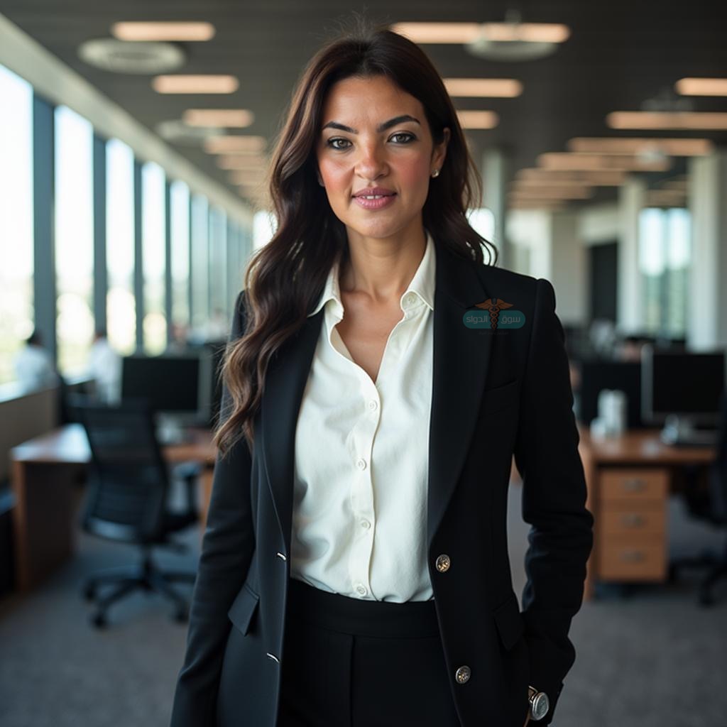 الدكتورة سمر السعدى نائب رئيس مجلس إدارة شركة «بنتا فارما»