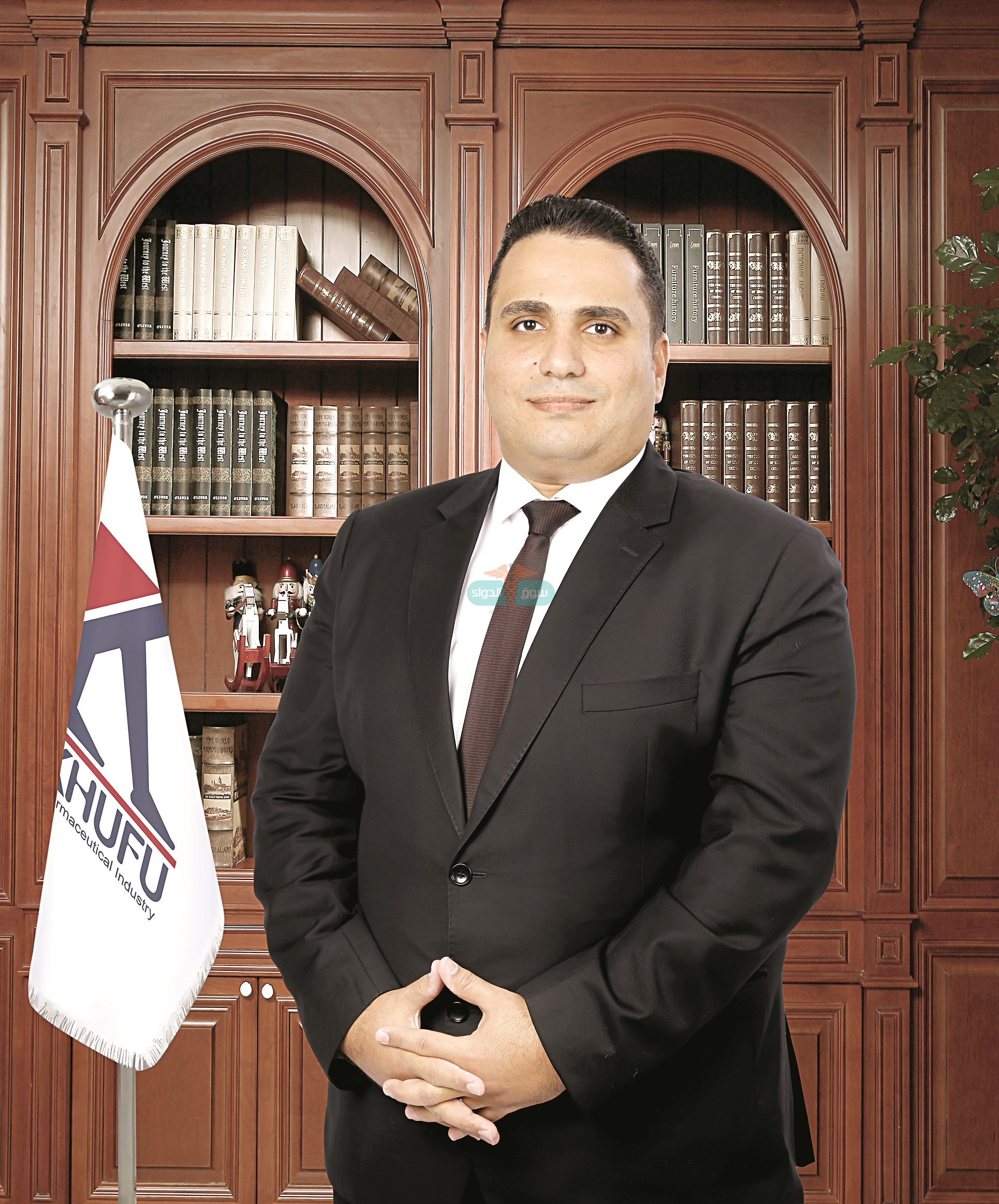 المهندس عماد روفائيل رئيس مجلس إدارة شركة «خوفو فارما» للصناعات الدوائية