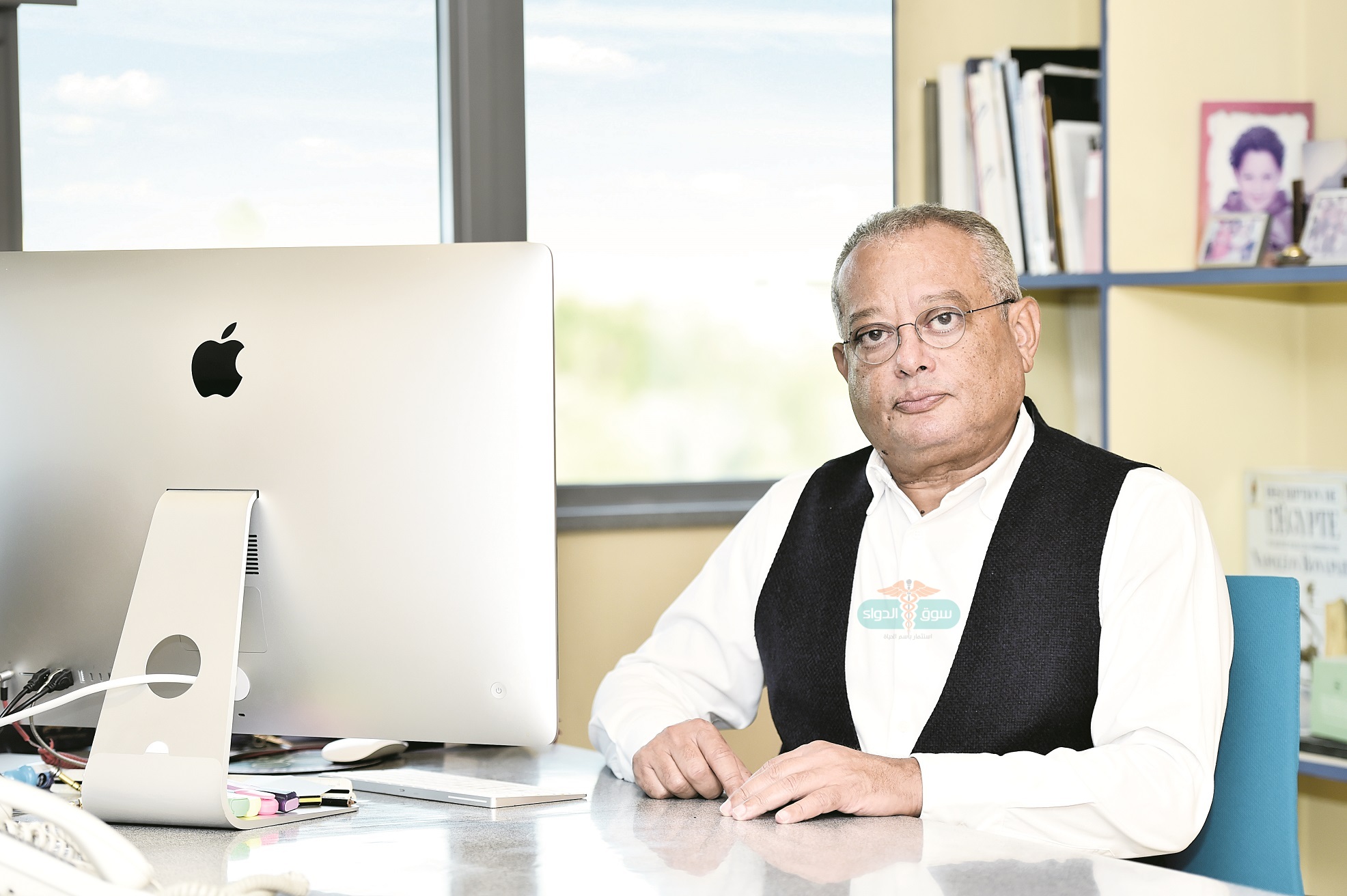 الدكتور أحمد حسنى رئيس مجلس إدارة شركة «كوباد فارما»