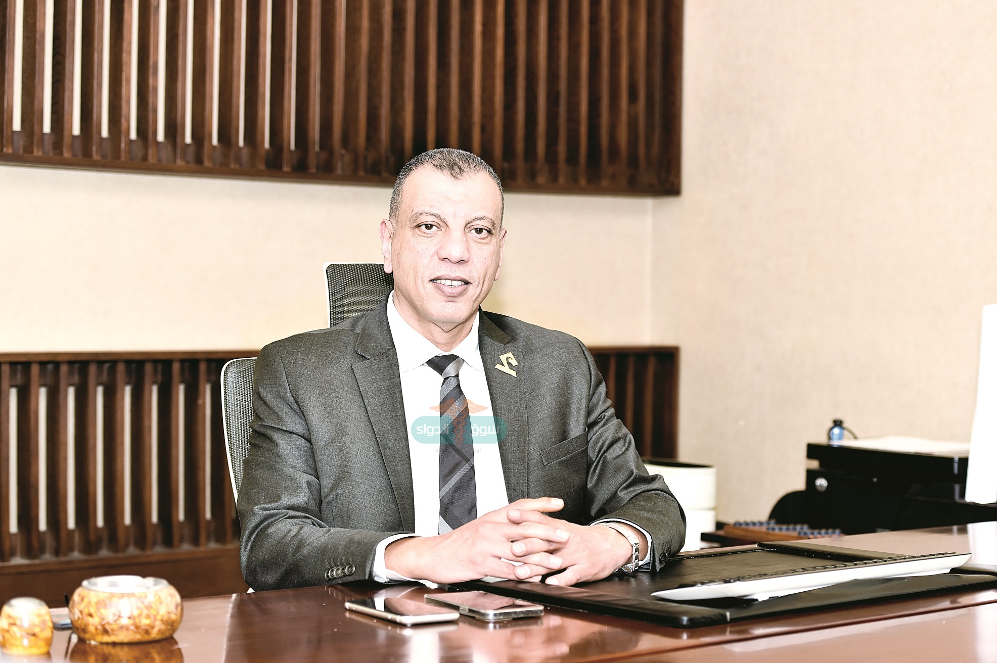 المهندس خالد الجبة رئيس مجلس إدارة شركة «الإسراء» للأدوية
