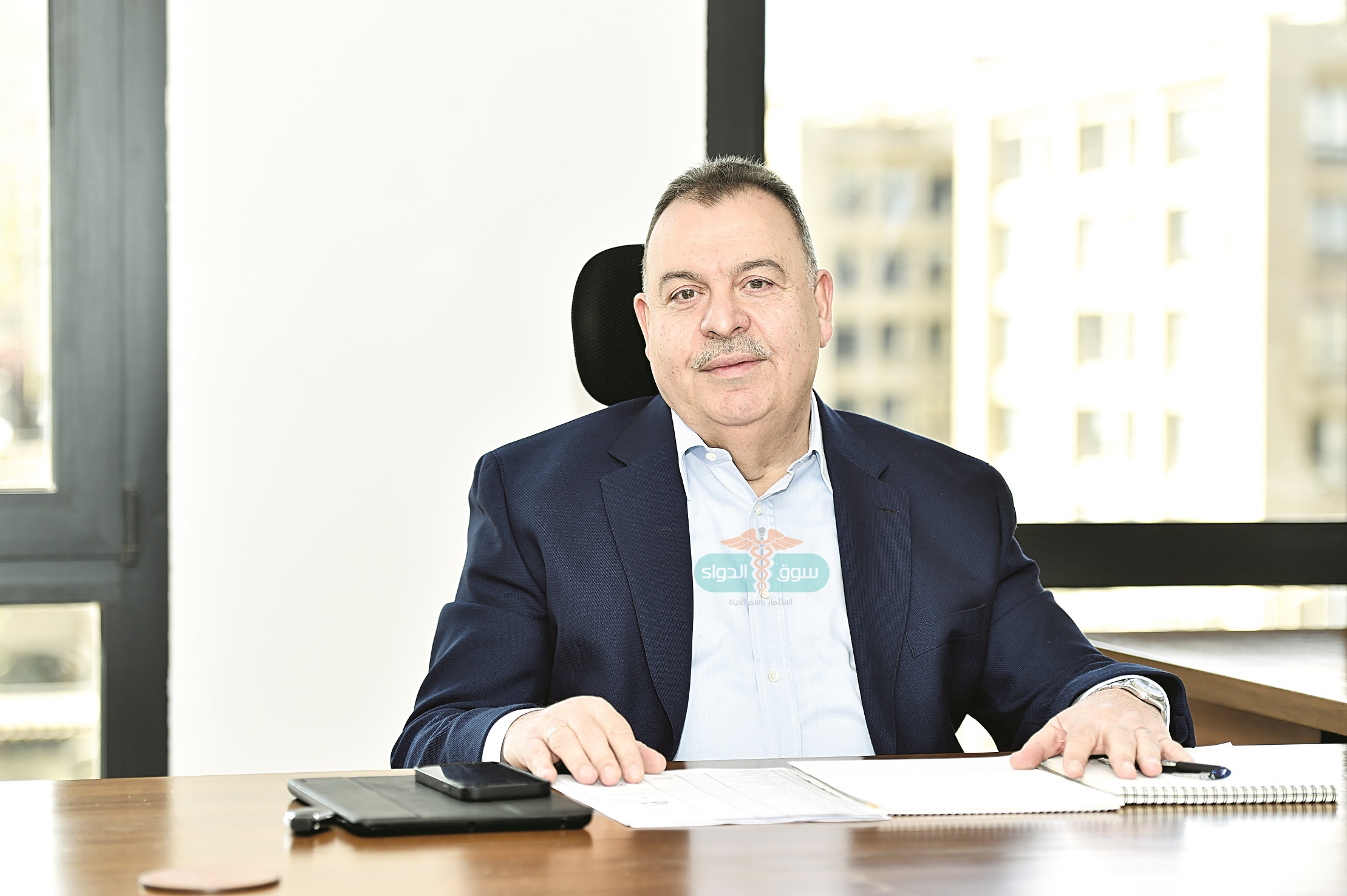 الدكتور أشرف عثمان رئيس مجلس إدارة شركة «إيه يو جي فارما»