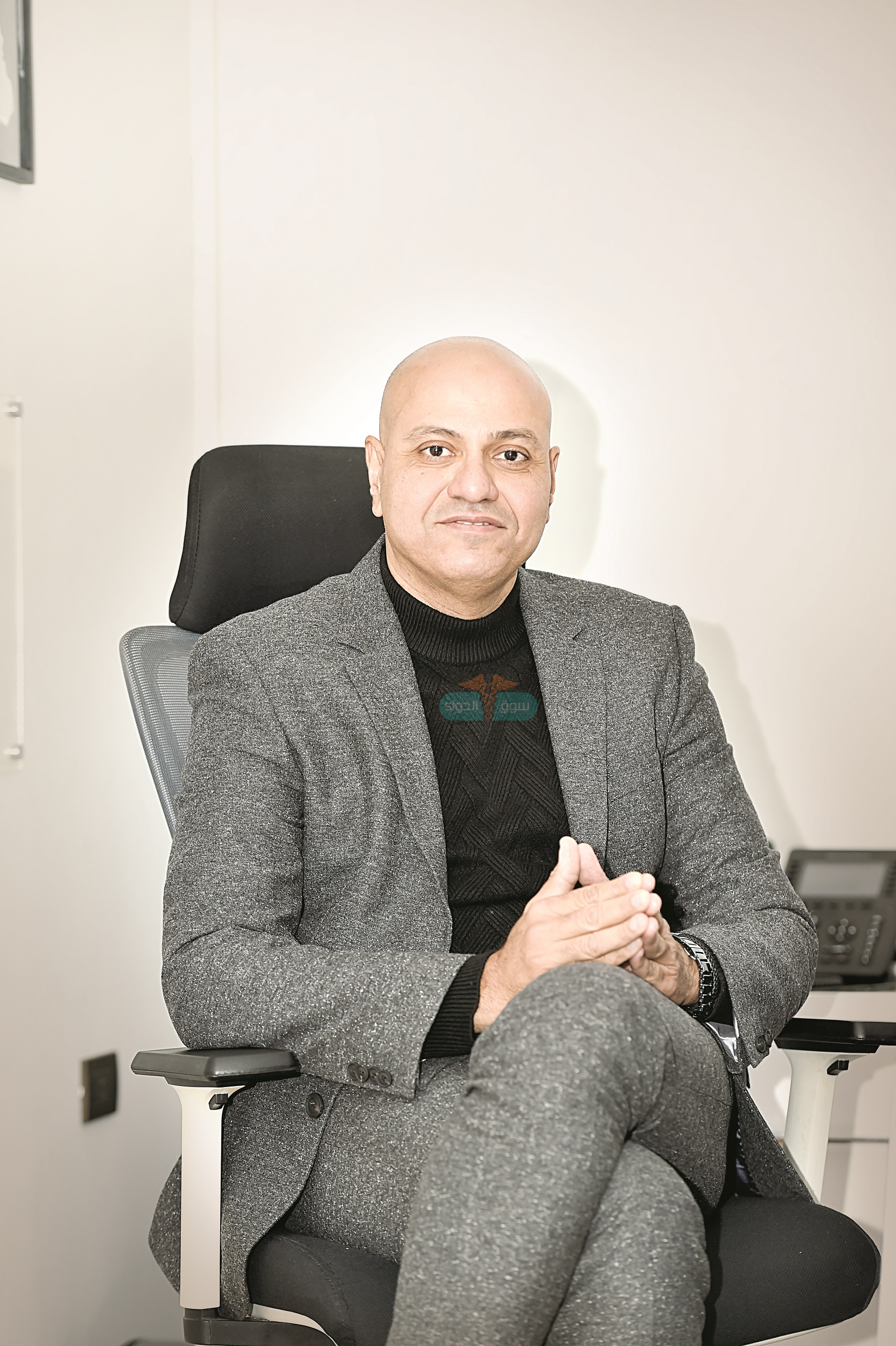 الدكتور عمرو الدسوقى رئيس مجلس الإدارة والرئيس التنفيذى لشركة «اكسيديا فارما»