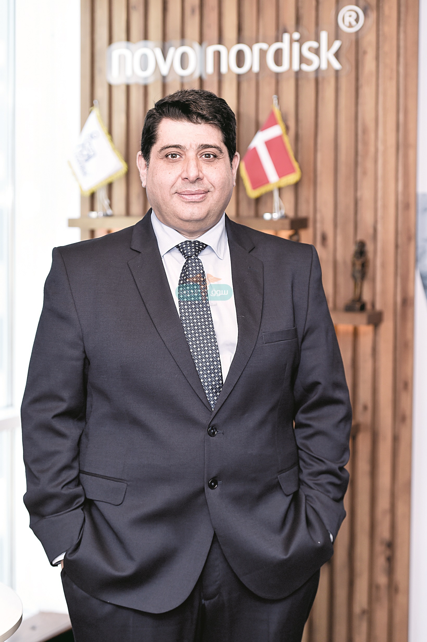 الدكتور أيمن حسن رئيس مجلس إدارة شركة «نوفو نورديسك – مصر»