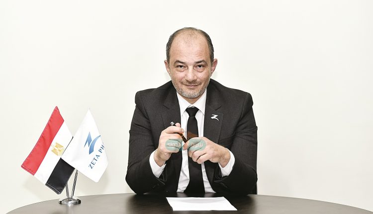 المستشار محمد بكر .. الرئيس التنفيذى لشركة «زيتا فارما»: