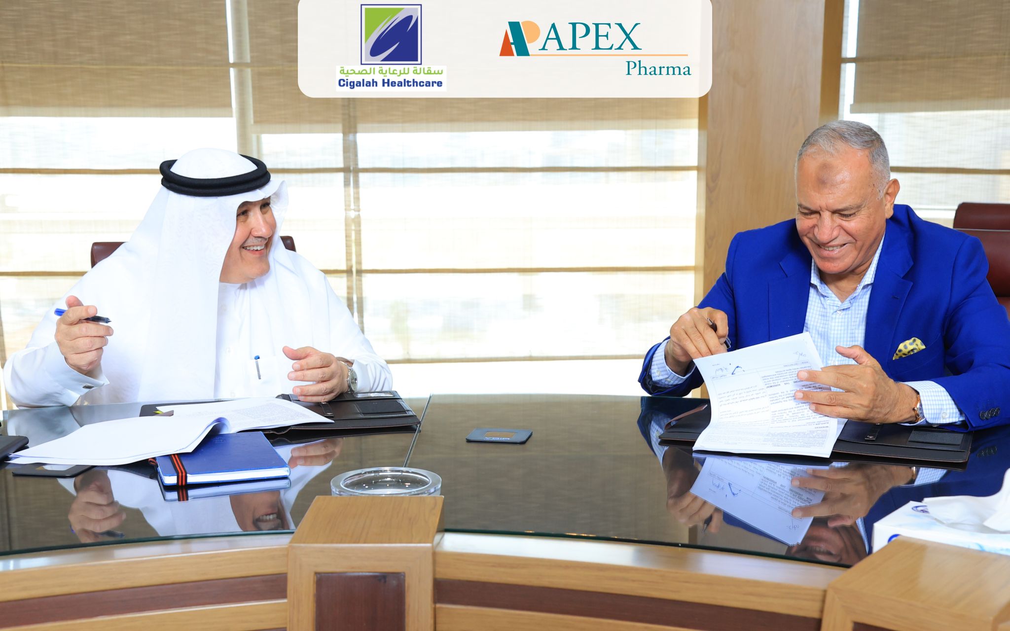 شراكة استراتيجية بين «إيبكس فارما» و«سقالة للرعاية الصحية» لتوطين صناعة الأدوية في السعودية