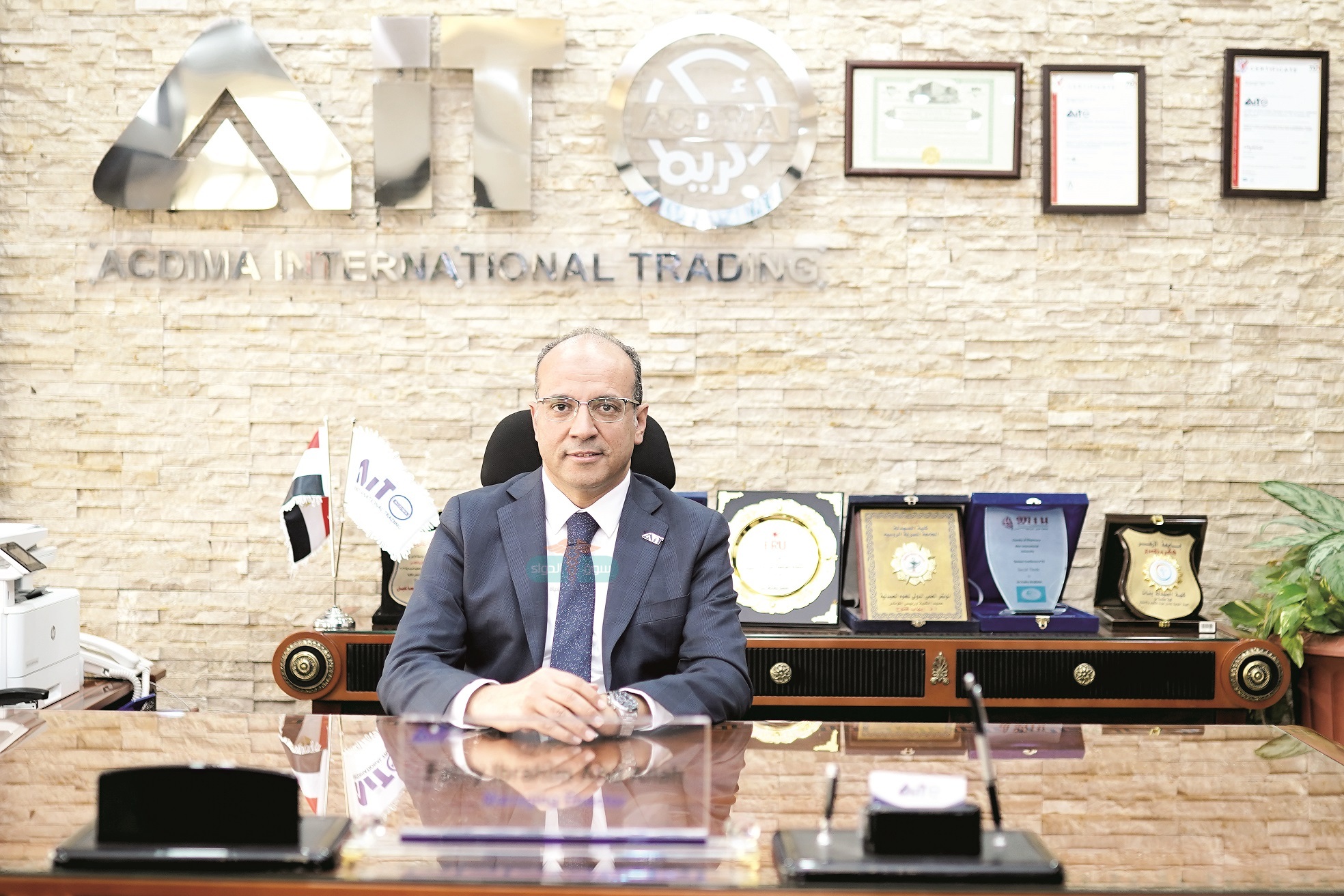 الدكتور فتحى إبراهيم رئيس  مجلس الإدارة والعضو المنتدب لشركة «أكديما إنترناشيونال AIT»