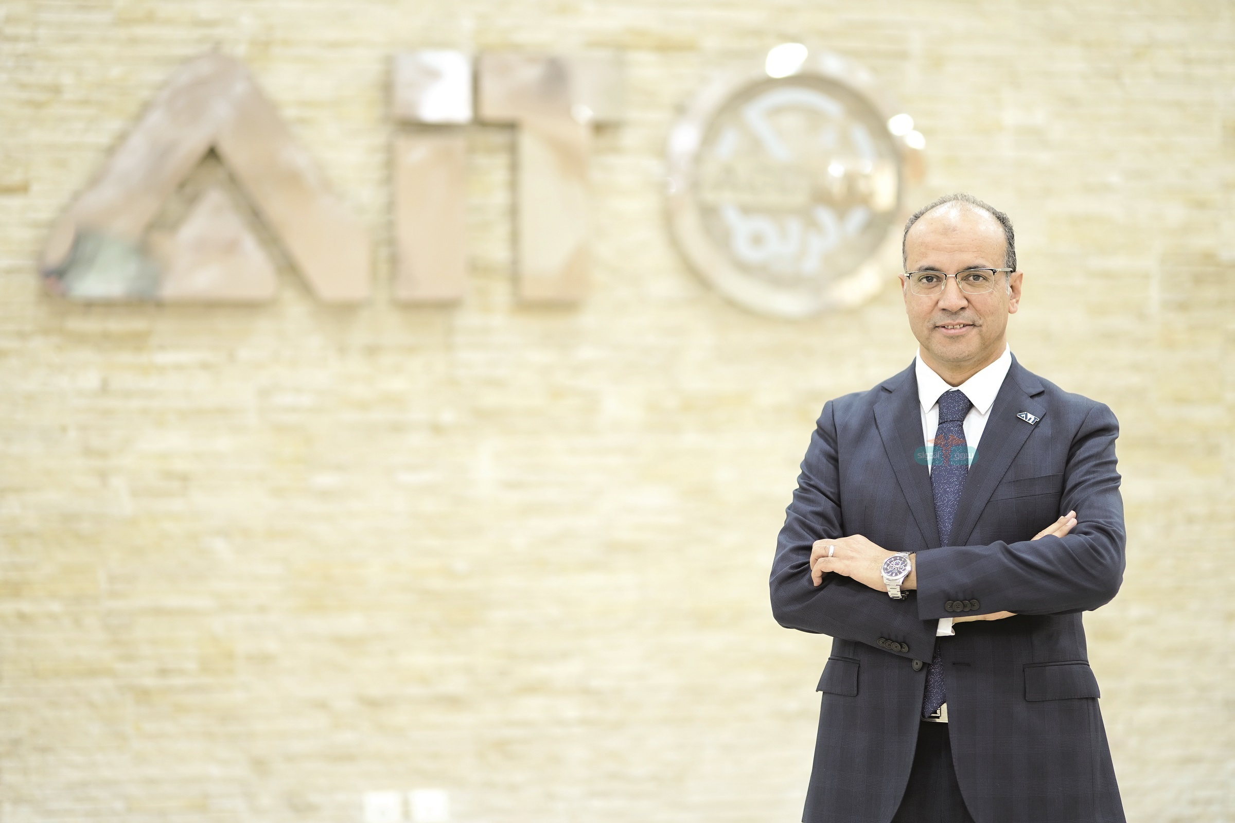 الدكتور فتحى إبراهيم رئيس  مجلس الإدارة والعضو المنتدب لشركة «أكديما إنترناشيونال AIT»