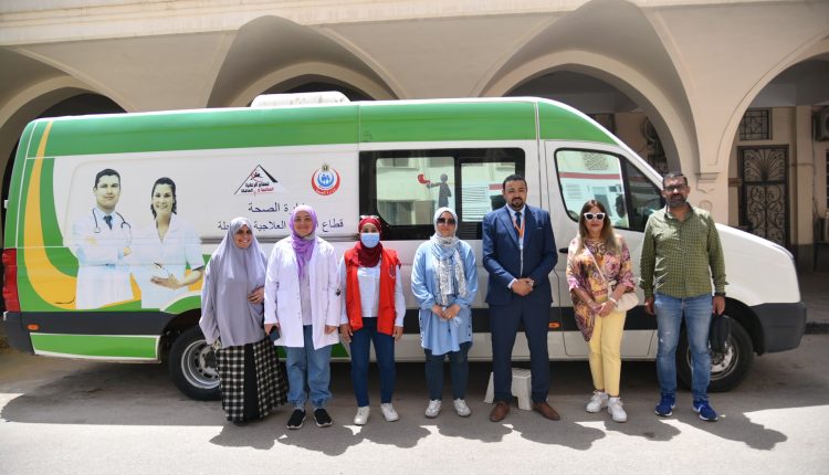 جانب من الحملات الطبية