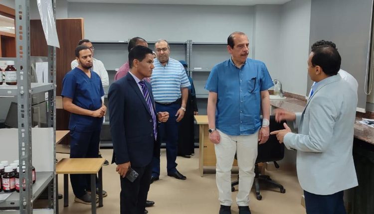 جانب من الزيارة