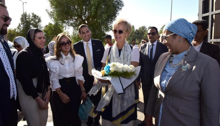 جانب من الزيارة