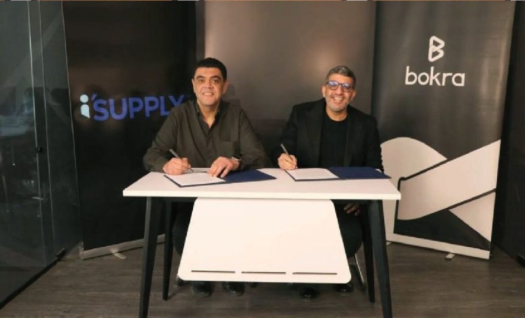 «i’SUPPLY» لتوزيع الأدوية تحصل على تمويل بقيمة 3 ملايين دولار من «بُكرة» جانب من توقيع الاتفاقية