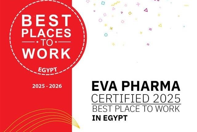 «إيفا فارما» ضمن قائمة «أفضل أماكن العمل» في مصر لعام 2025