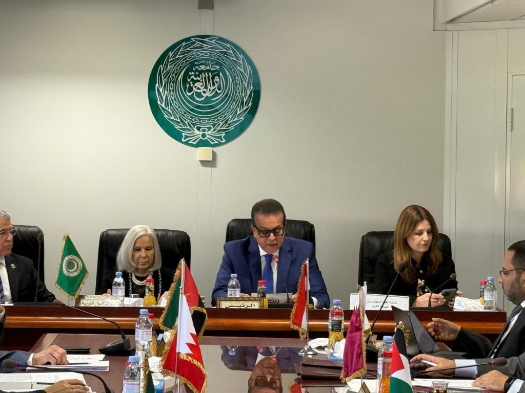 انتخاب الدكتور خالد عبد الغفار رئيسًا للمكتب التنفيذي لمجلس وزراء الصحة العرب فعاليات الدورة الـ 62 للمجلس