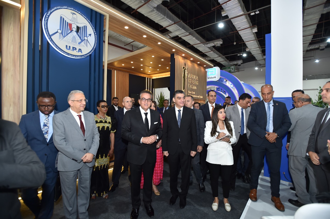 نائب رئيس مجلس الوزراء يفتتح النسخة الرابعة من المؤتمر والمعرض الطبي الإفريقي «صحة إفريقيا - Africa Health ExCon»
