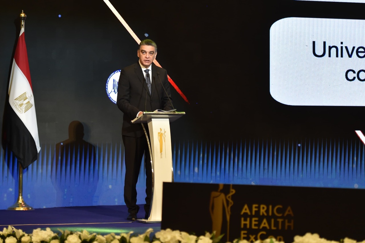 نائب رئيس مجلس الوزراء يفتتح النسخة الرابعة من المؤتمر والمعرض الطبي الإفريقي «صحة إفريقيا - Africa Health ExCon»