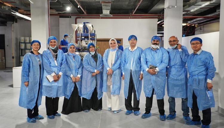 جانب من الزيارة