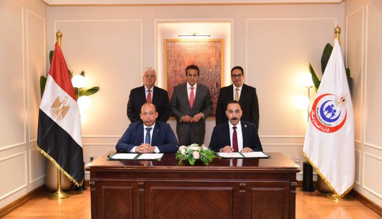 جانب من توقيع بروتوكول التعاون