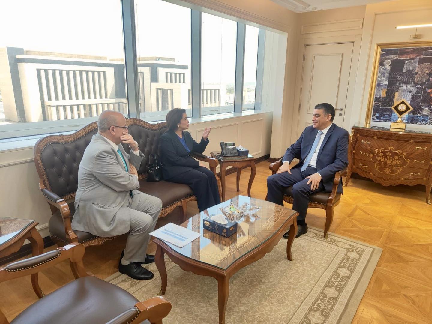 هيئة الشراء الموحد تبحث مع منظمة الصحة العالمية تعزيز التعاون في سلاسل الإمداد والمخازن الاستراتيجية وتوطين الصناعات عالية التقنية واللقاحات