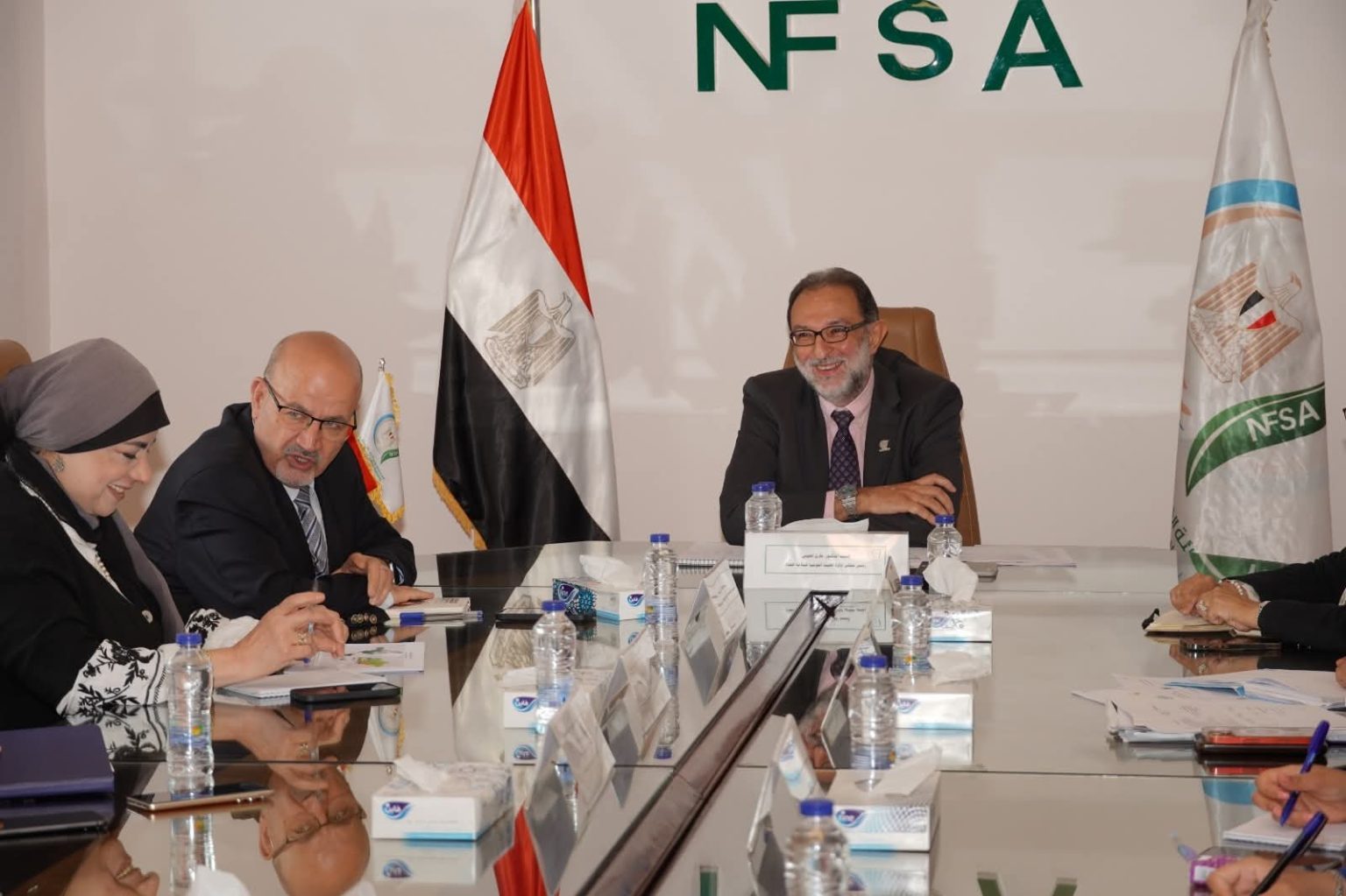 رئيس «سلامة الغذاء» يبحث مع ممثل منظمة الصحة العالمية سبل التعاون المشترك في مجالات التدريب وبناء القدرات الفنية