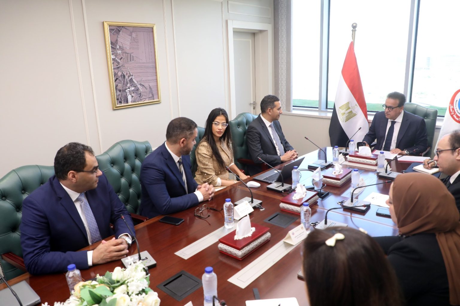 وزير الصحة يبحث مع شركة «ساندوز» تعزيز التعاون في توطين صناعة الأدوية ودعم المبادرات الصحية وزير الصحة يبحث مع شركة «ساندوز» تعزيز التعاون في توطين صناعة الأدوية ودعم المبادرات الصحية