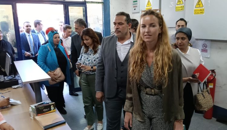 جانب من الزيارة