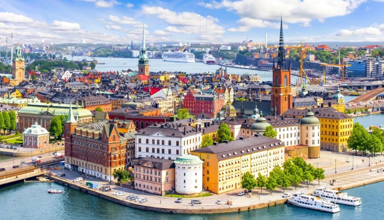 العاصمة السويدية ستوكهولم