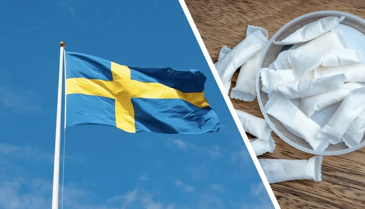 انتشار السنوس وأكياس النيكوتين في السويد