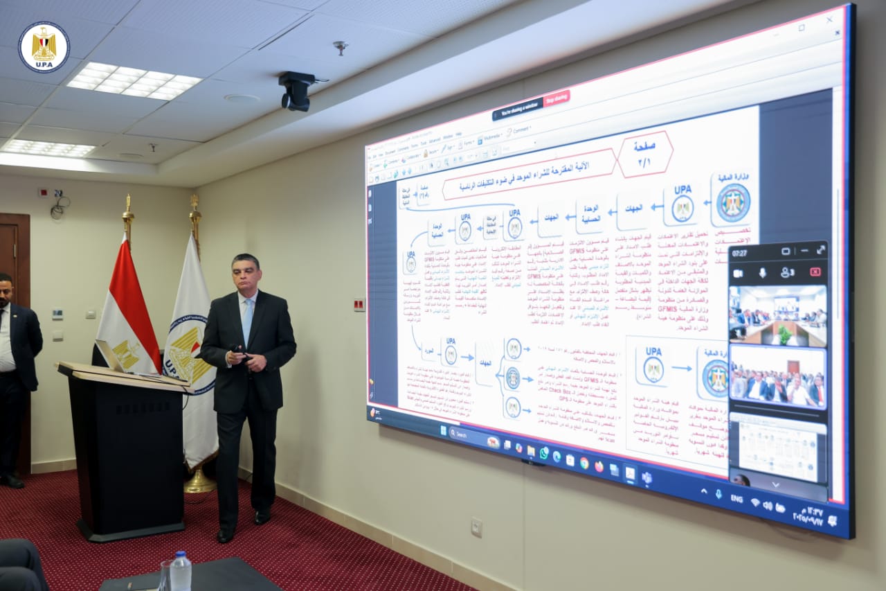 رئيس هيئة الشراء الموحد في لقاء مع ممثلي 70 شركة «محلية وعالمية»: إقرار تسوية شاملة لكافة المديونيات المتأخرة للموردين بالتعاون مع وزارة المالية