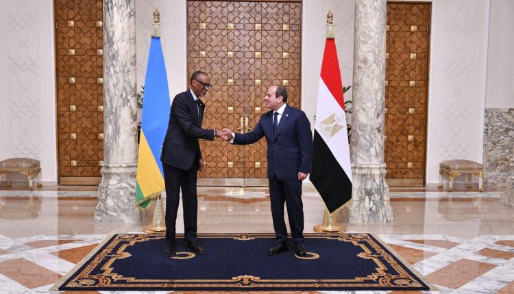 الرئيس السيسي ونظيره الرواندي