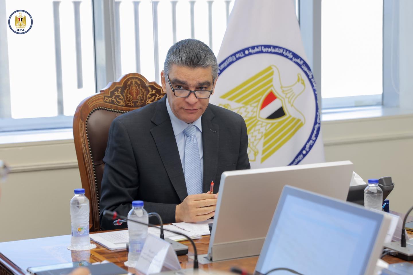 الدكتور هشام ستيت رئيس هيئة الشراء الموحد 