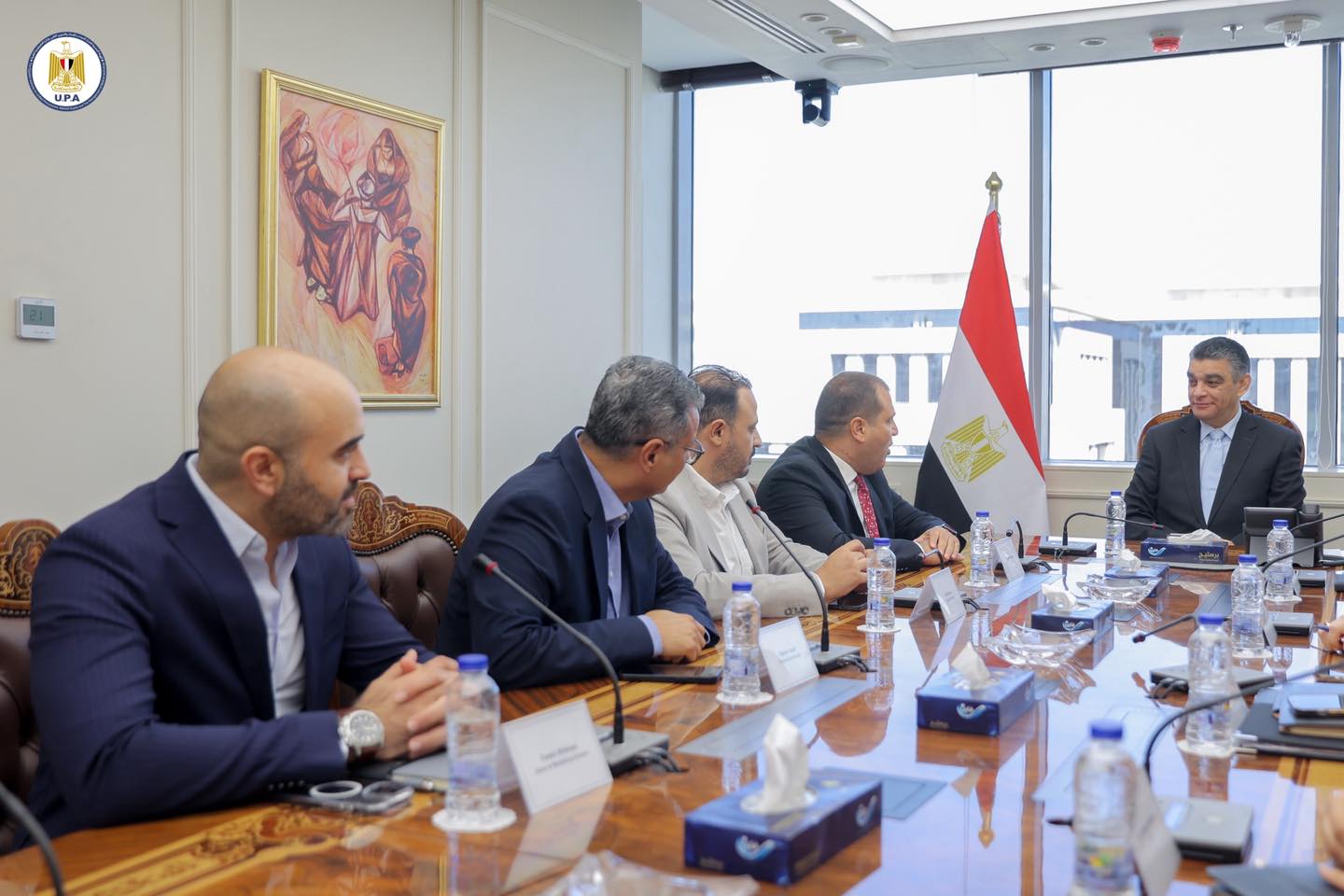 هيئة الشراء الموحد تبحث مع شركة الحكمة سبل تعزيز التعاون في توطين صناعة الدواء