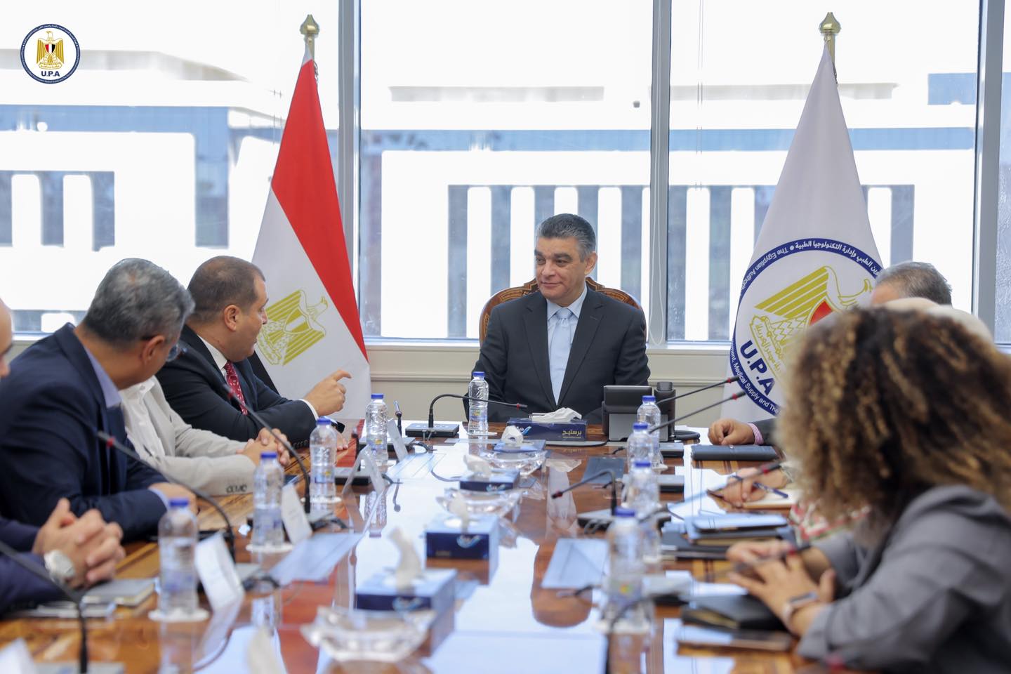 هيئة الشراء الموحد تبحث مع شركة الحكمة سبل تعزيز التعاون في توطين صناعة الدواء