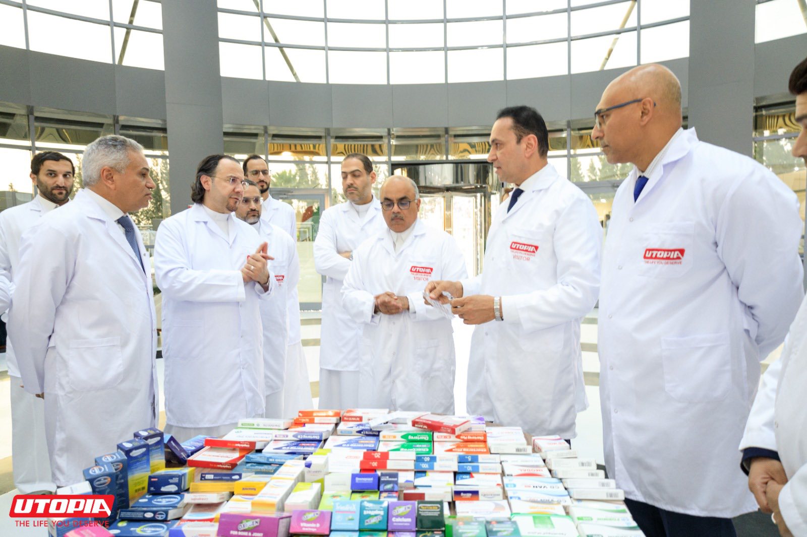 نائب وزير الصناعة السعودي يزور مصنع «يوتيوبيا للأدوية» لتعزيز التعاون الصناعي بين مصر والسعودية