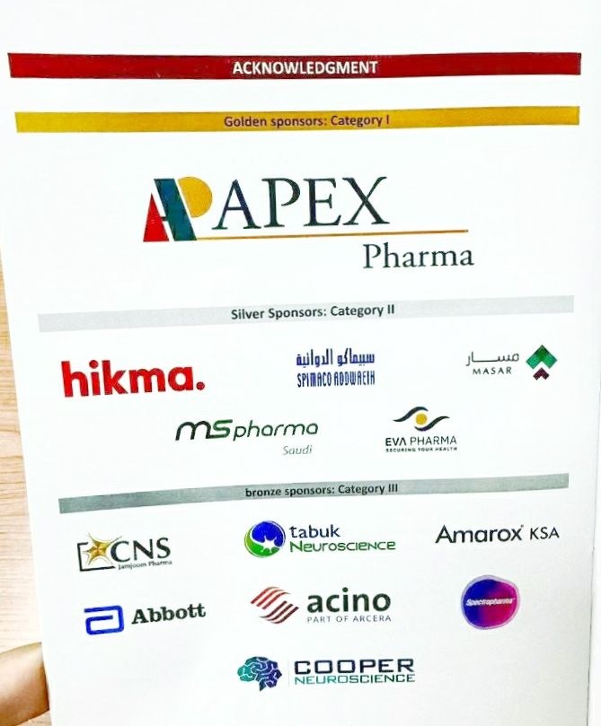 «ايبكس فارما» راعي رئيسي للمؤتمر الدولي الثامن عشر للطب النفسي في السعودية