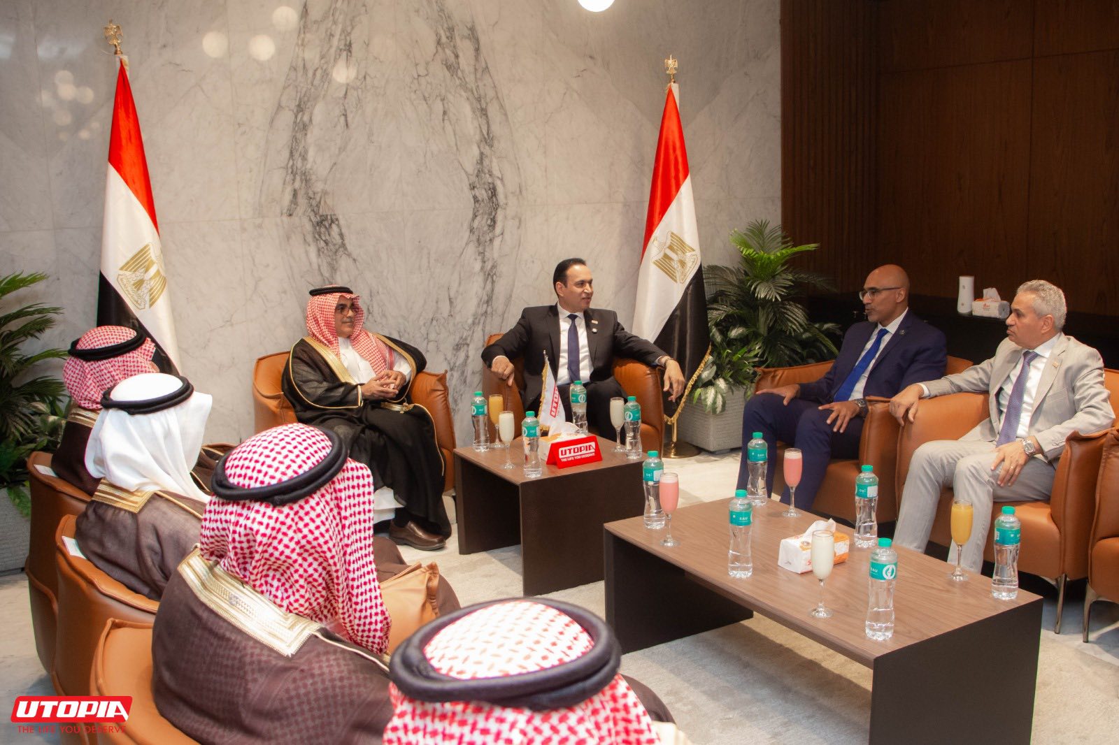 نائب وزير الصناعة السعودي يزور مصنع «يوتيوبيا للأدوية» لتعزيز التعاون الصناعي بين مصر والسعودية