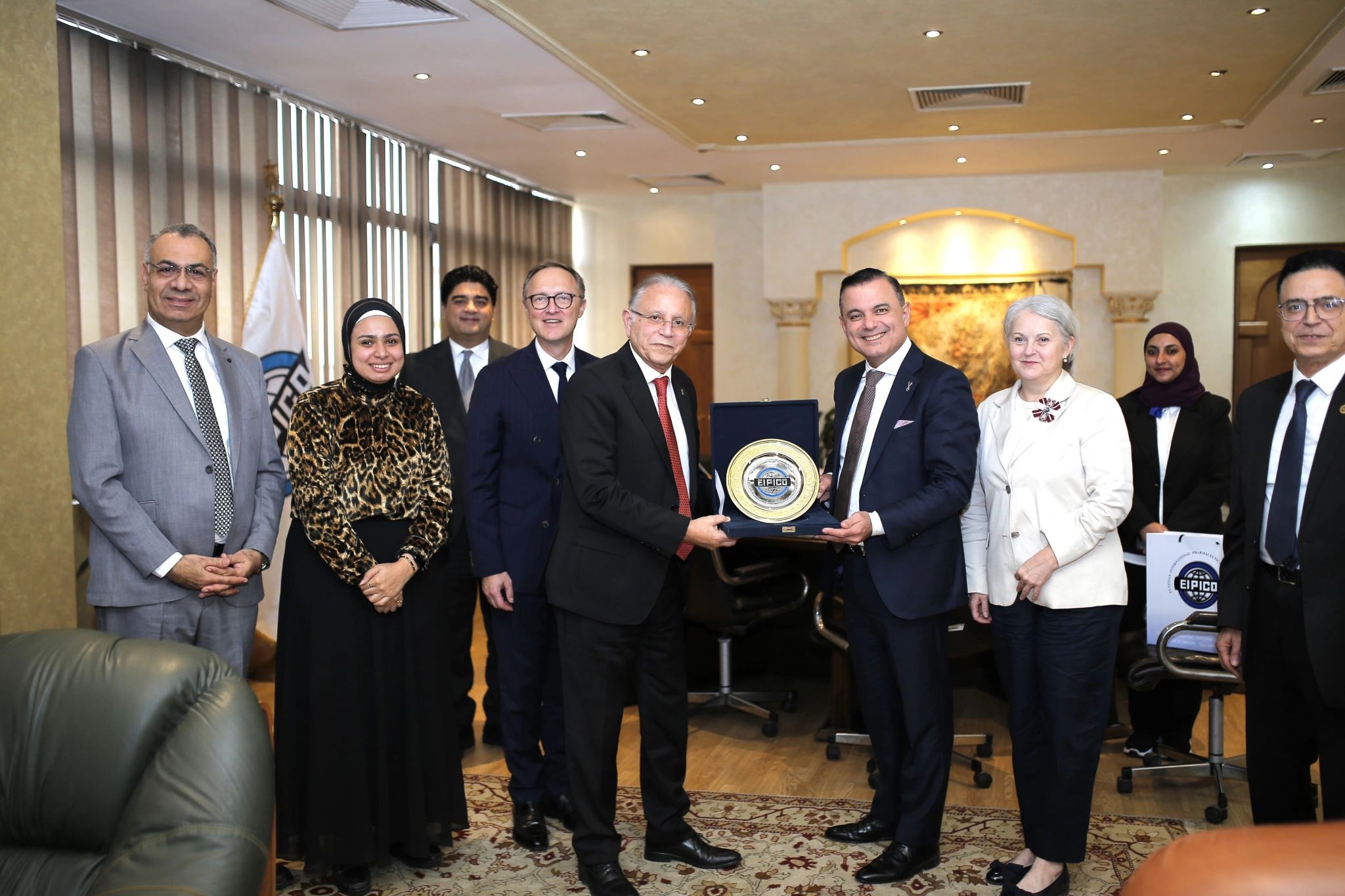 وزير الصحة في «لاتفيا» يشيد بإمكانات «إيبيكو للأدوية» ويؤكد فرص التعاون المشترك