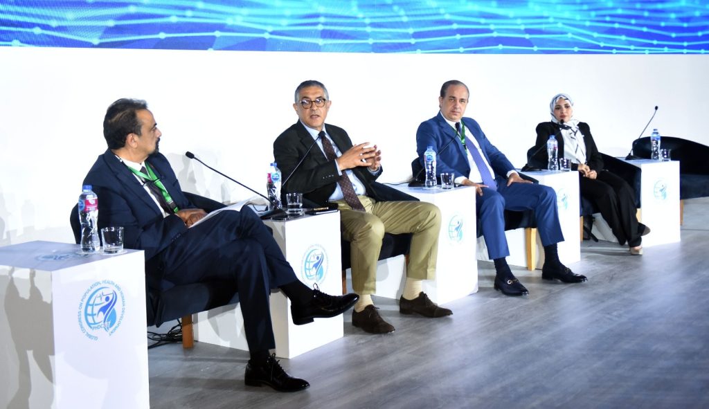 رئيس هيئة الاستثمار: أول منطقة استثمارية مخصصة للسياحة العلاجية تبدأ العمل مايو المقبل جانب من المؤتمر العالمي للسكان والصحة