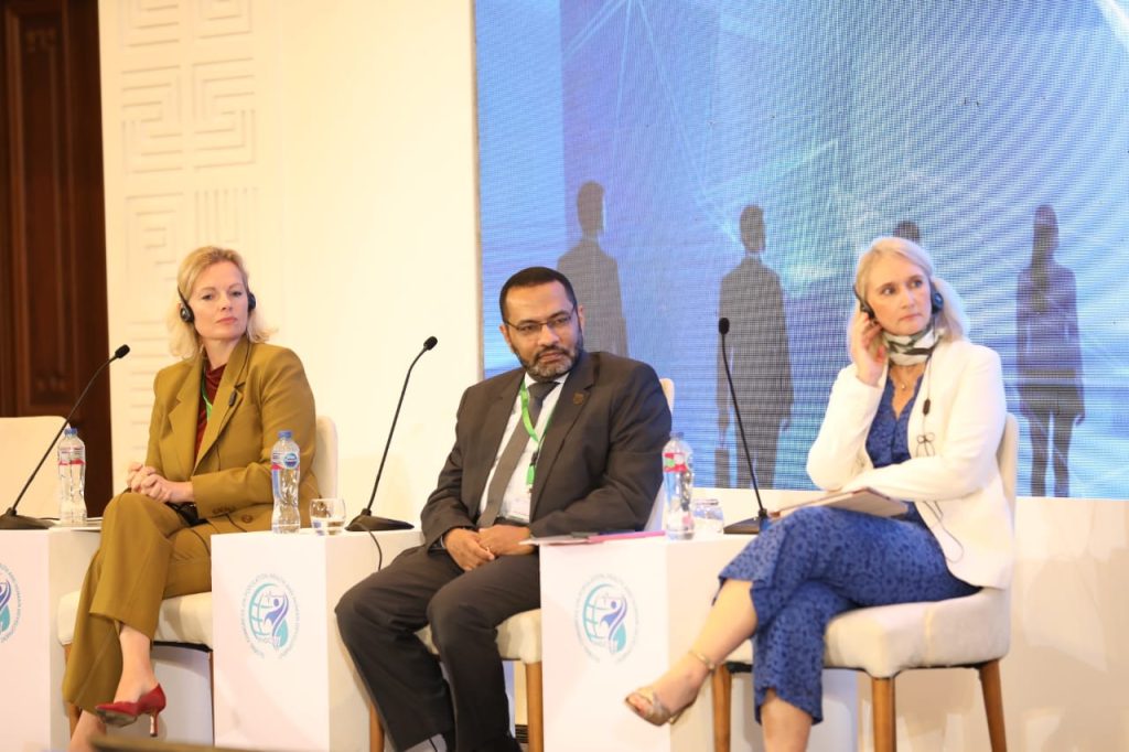 «الصحة»: مبادرة الكشف عن الأمراض الوراثية فحصت أكثر من نصف مليون طفل حديث الولادة جانب من الجلسة