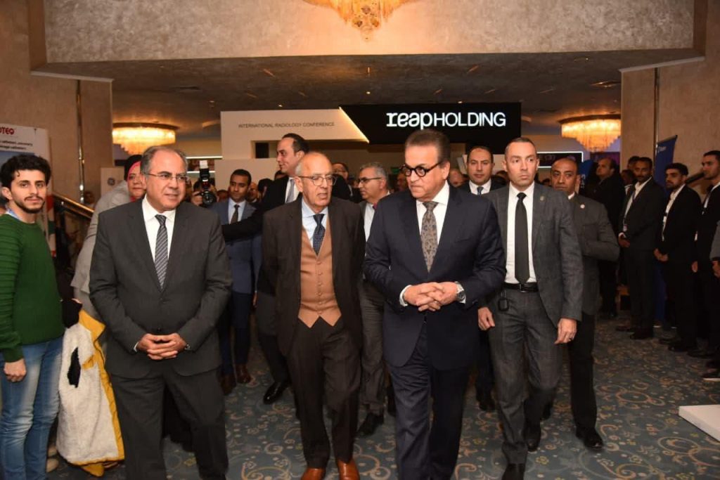 وزير الصحة يفتتح المؤتمر الدولي الرابع للأشعة ويؤكد دعم الدولة لتطوير خدمات التشخيص الطبي