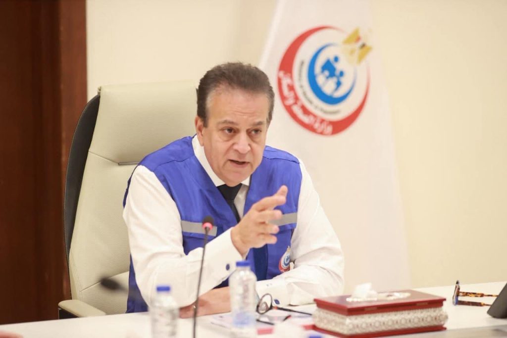«الصحة» : قدمنا 1.9 مليون خدمة طبية بمستشفيات المؤسسة العلاجية خلال 2025 الدكتور خالد عبد الغفار وزير الصحة والسكان