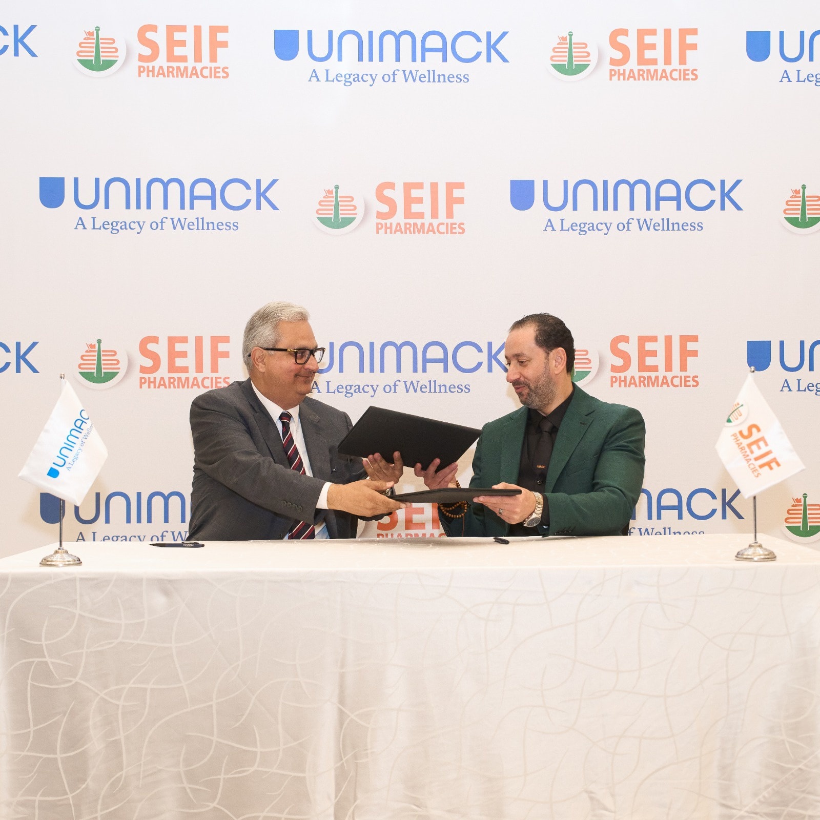 «يونيماك» توقع اتفاقية مع «صيدليات سيف» لتعزيز وصول لمنتجاتها لشريحة أكبر من المستهلكين