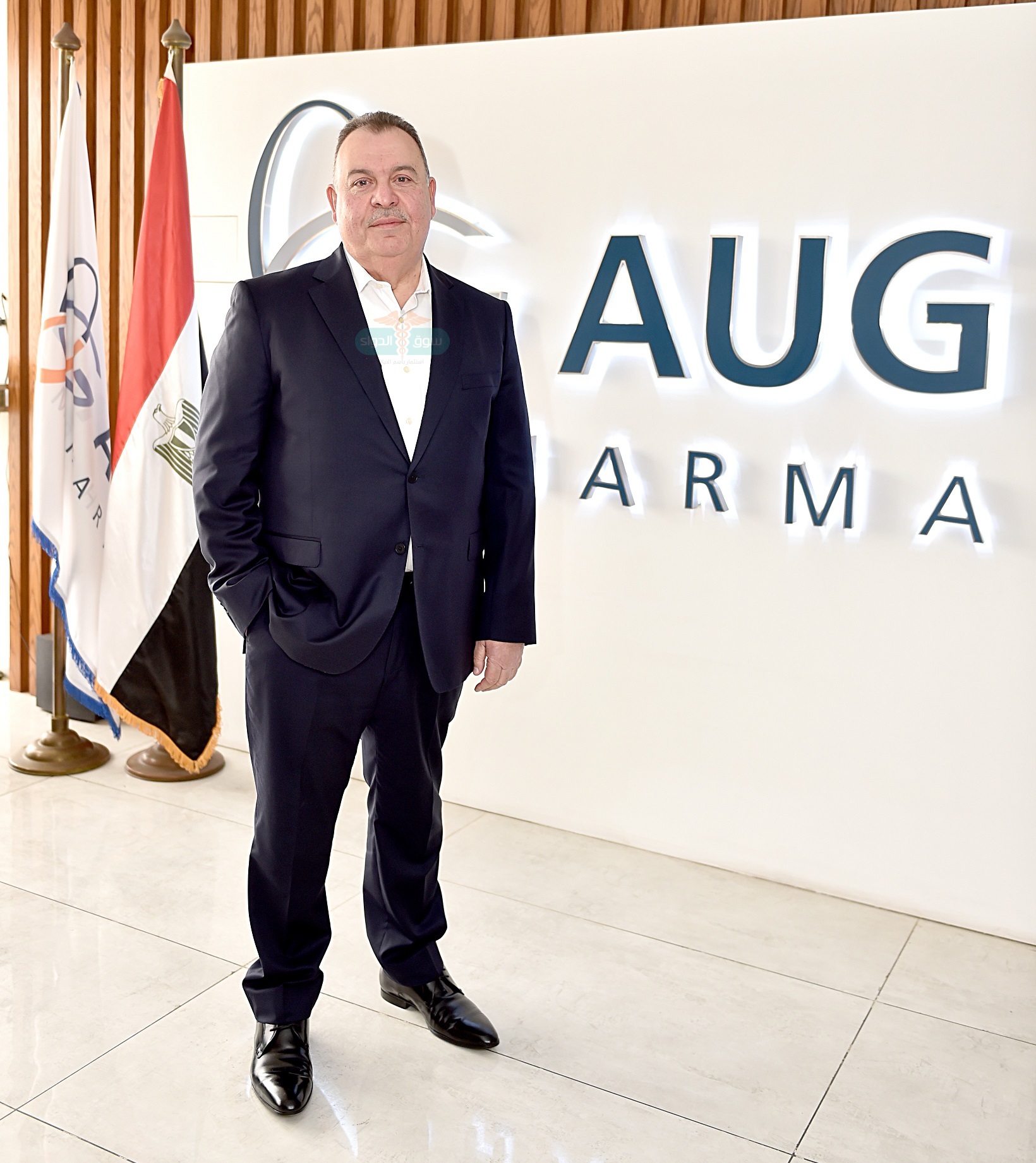 الدكتور أشرف عثمان رئيس شركة «إيه يو جى فارما»