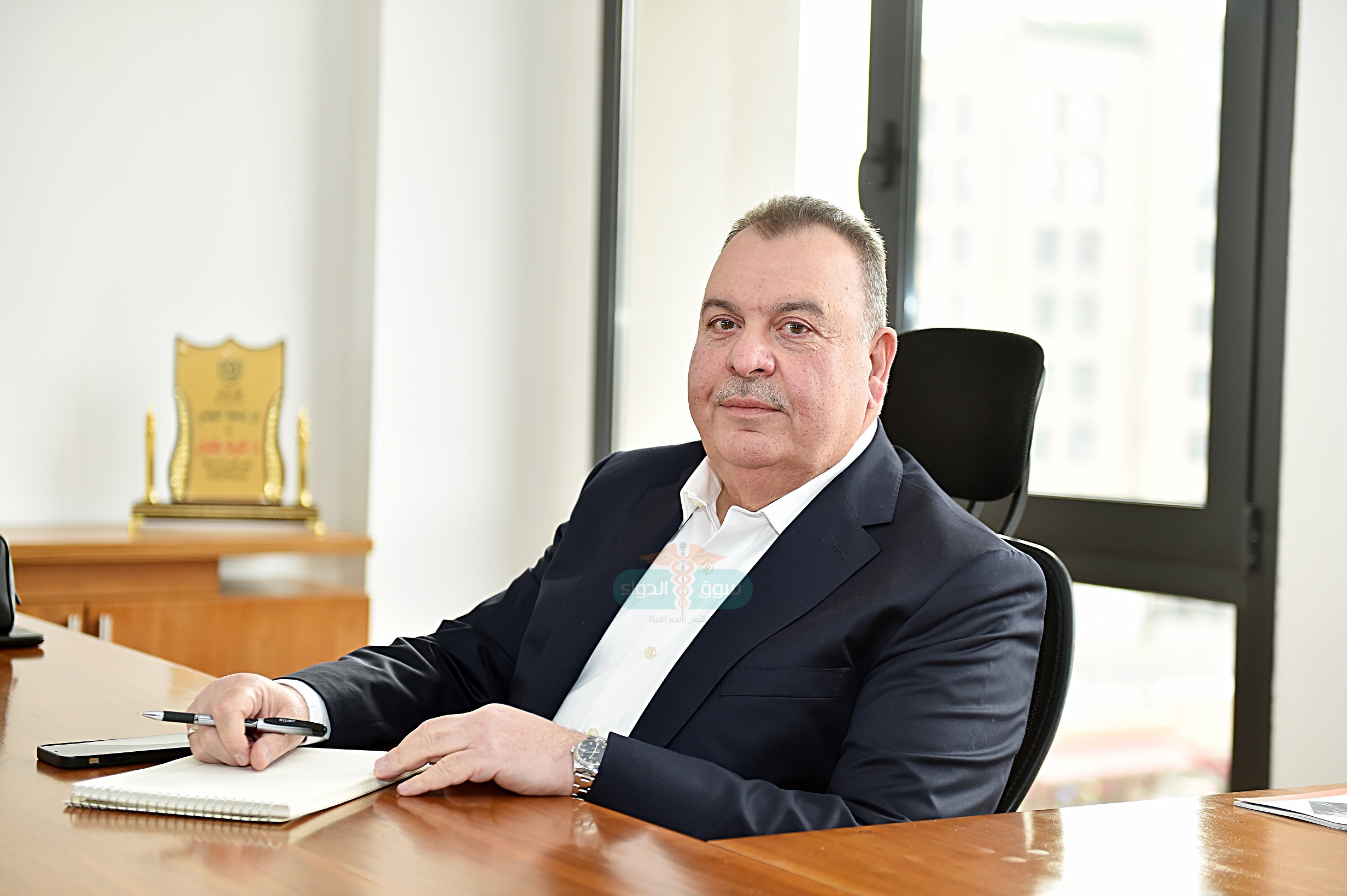 الدكتور أشرف عثمان رئيس شركة «إيه يو جى فارما»