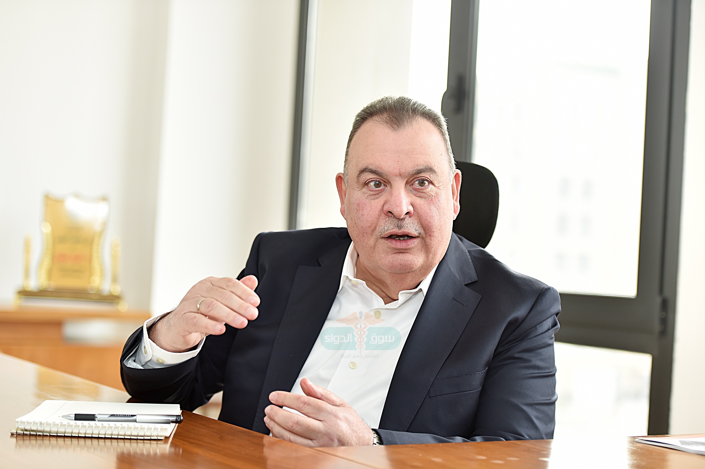 الدكتور أشرف عثمان رئيس شركة «إيه يو جى فارما»