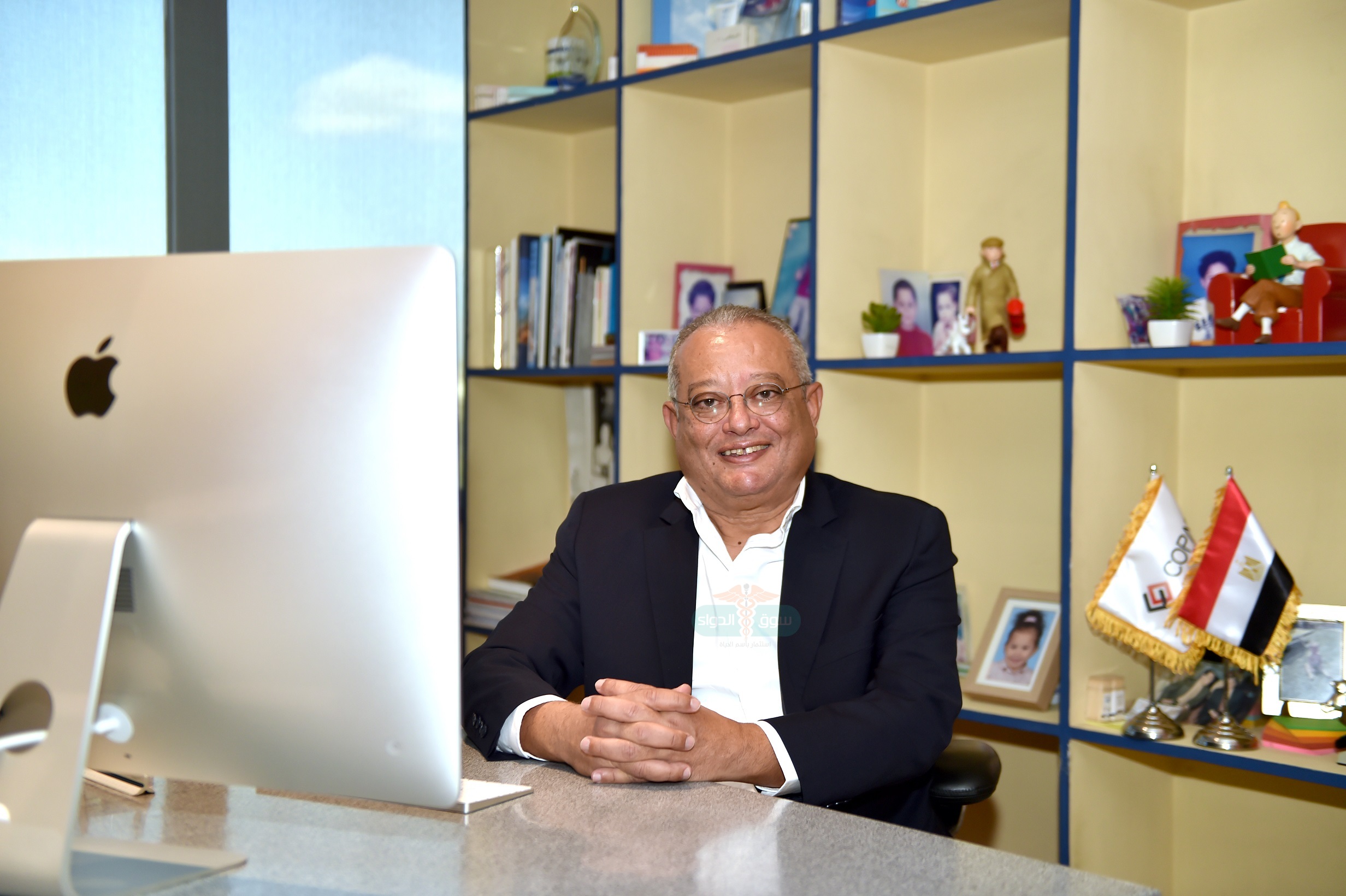 الدكتور أحمد حسنى رئيس مجلس إدارة شركة «كوباد فارما»