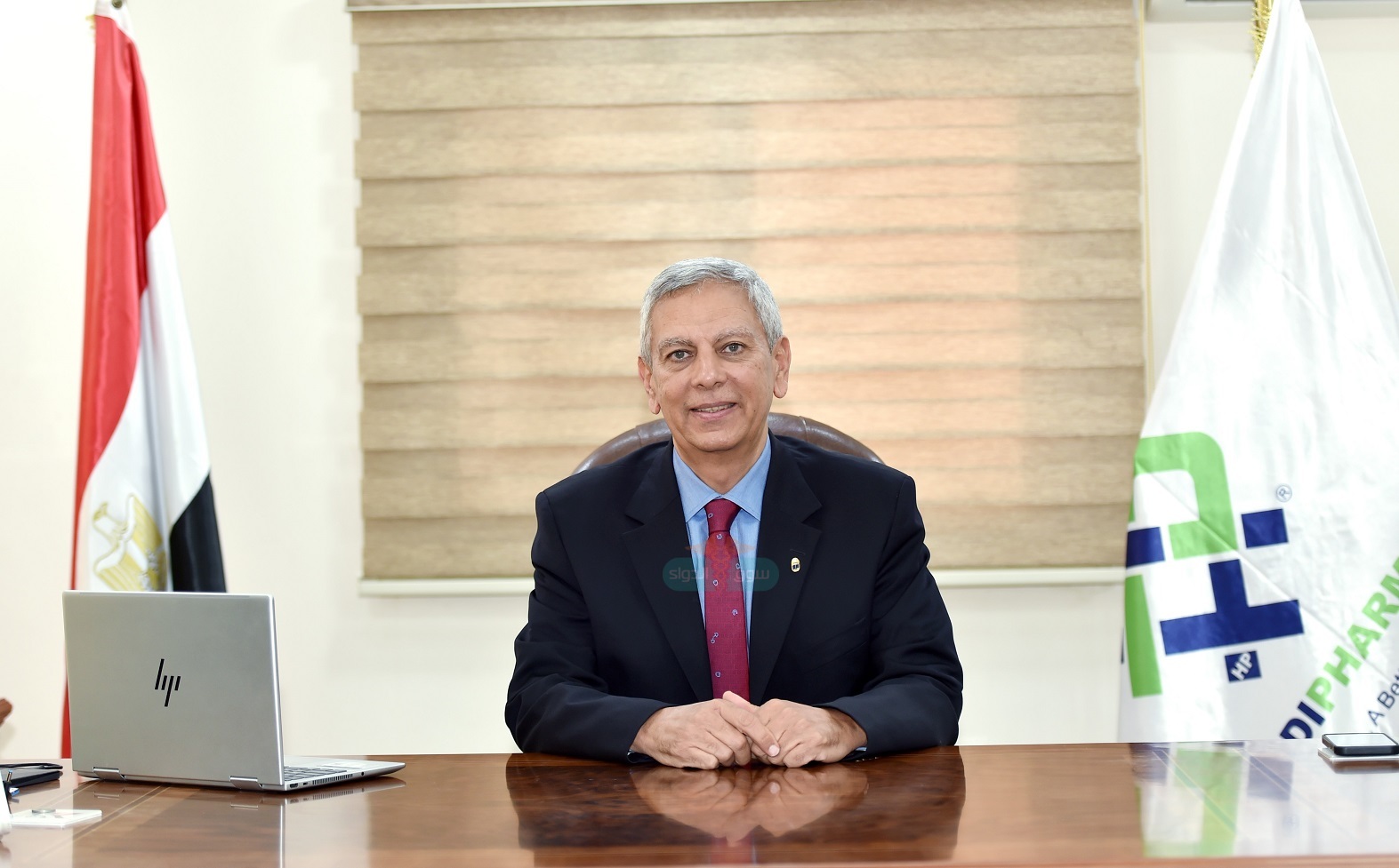 الدكتور أشرف الخولى العضو المنتدب التنفيذى للشركة القابضة للأدوية